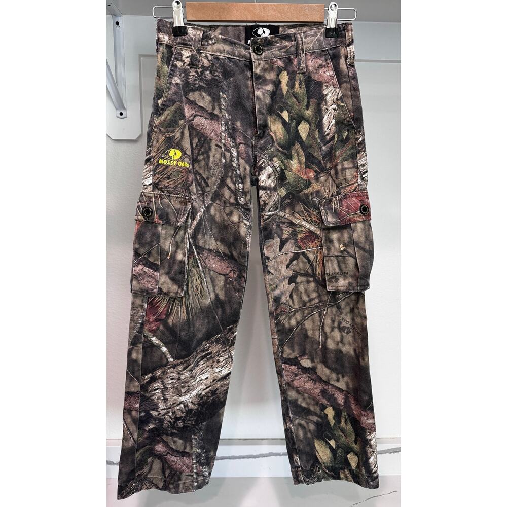 Mossy‎ Oak Camouflage Kid's Camo Pants Hunting Size Large (10-12)
